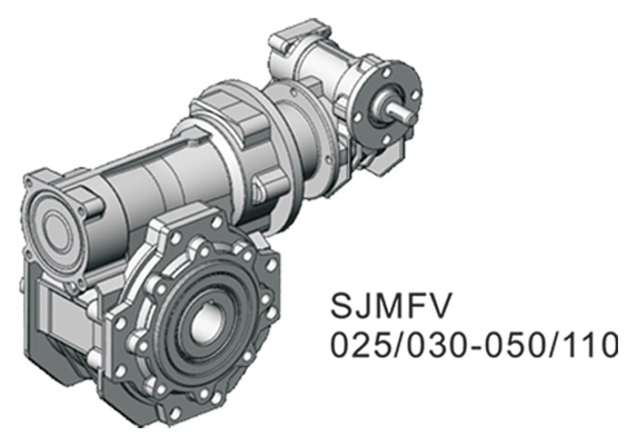 SJMFV 025/030-050/110单/双输出轴蜗轮蜗杆减速机